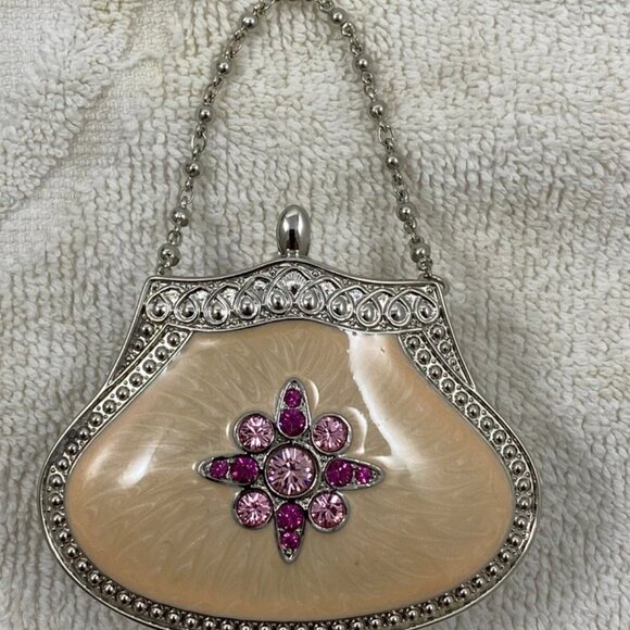 NWT Partylite Purse Tealight Holder Travel Hollywood Glam - Picture 2 of 10